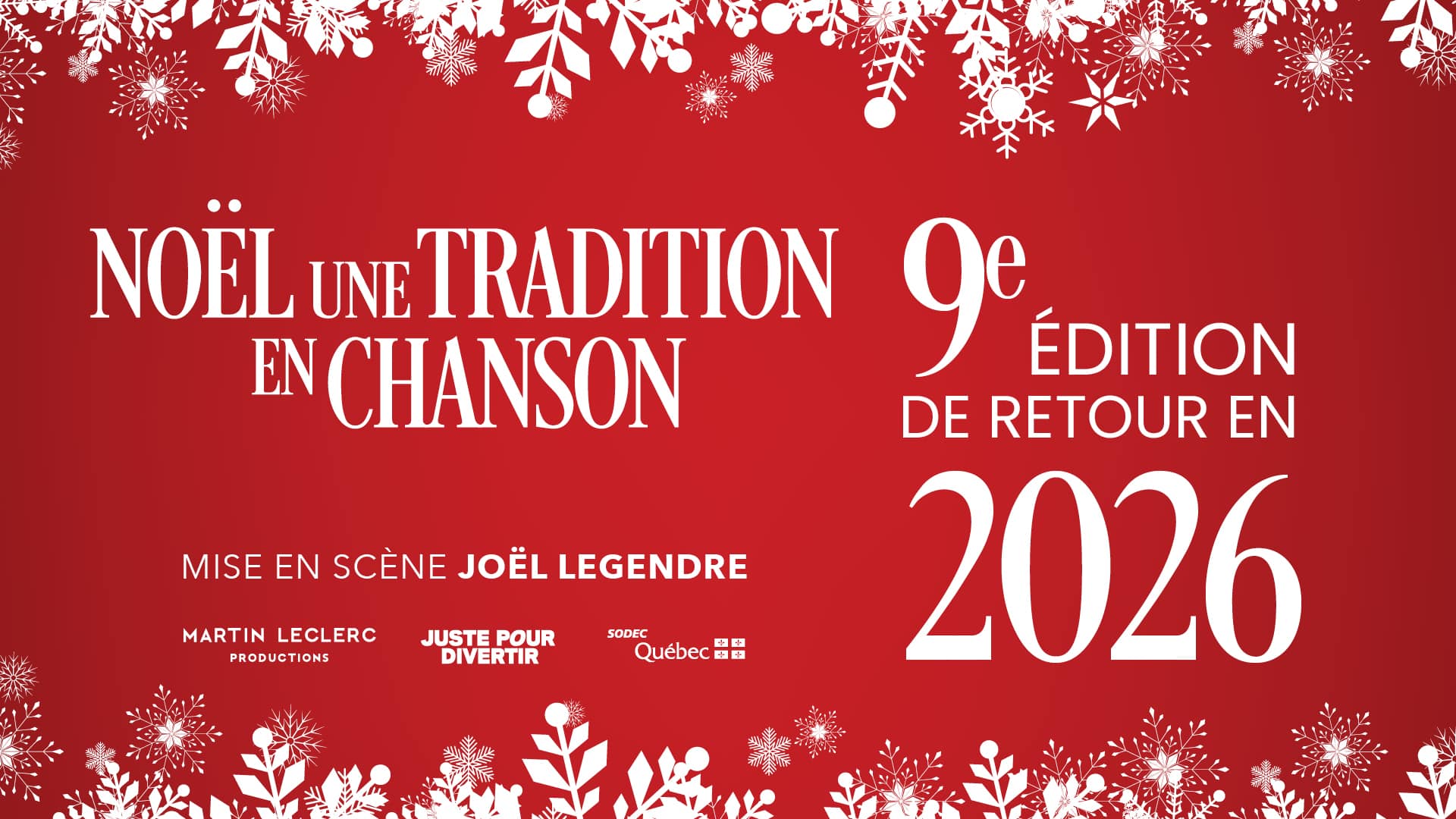 banniere noël une tradition en chanson